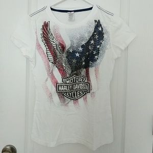 Red, white and blue HD shirt